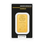 Befektetési aranyrúd, 1 uncia 999,9 ezr (Argor Heraeus)