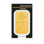 Befektetési aranyrúd, 100 gr, 999,9 ezr (Argor Heraeus)