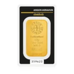 Befektetési aranyrúd, 50 gr, 999,9 ezr (Argor Heraeus)
